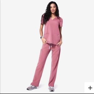 Figs scrubs mauve collection